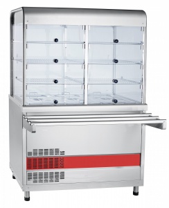 Прилавок - витрина холодильный ПВВ(Н)-70КМ-С-02-НШ Аста