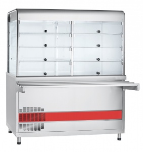Прилавок - витрина холодильный ПВВ(Н)-70КМ-С-01-НШ Аста