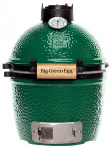 Гриль-коптильня Big Green Egg Mini, с регулятором