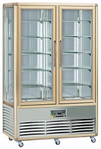 Витрина холодильная Apach AVP700G SNELLE бронза